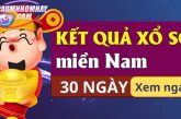 XSKT miền Nam 30 ngày – KQXSMN 30 ngày gần đây nhất