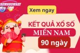 KQXSMN 90 ngày – Kết quả xổ số miền Nam 90 ngày gần nhất